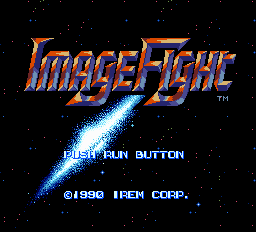 Image Fight Title Screen